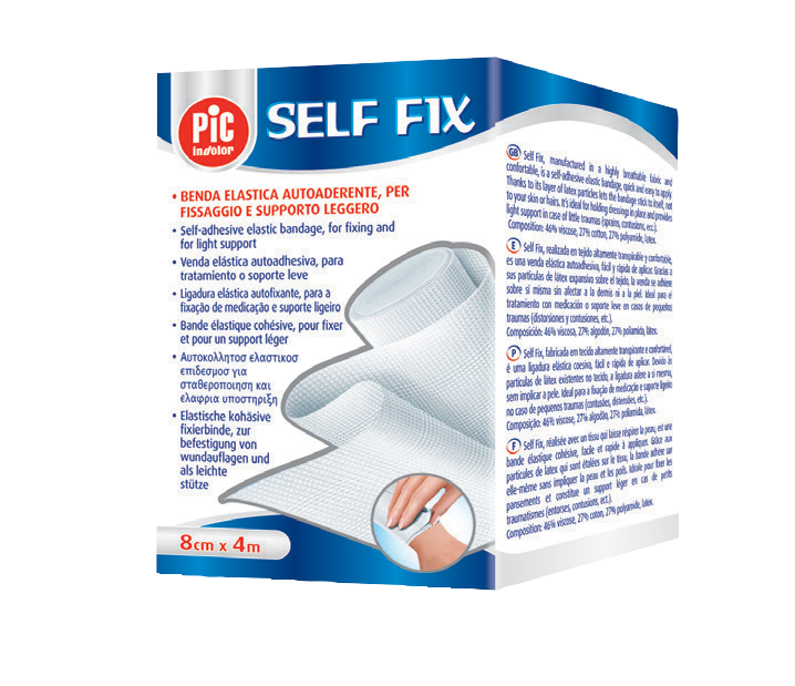 Self-Fix krepp Haftbinde, Fixierbinde, elastische Binde, Fixierrolle