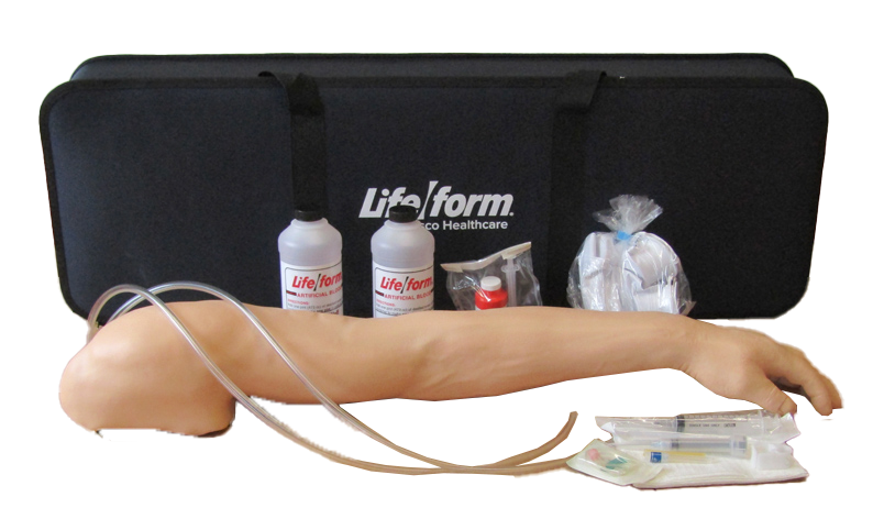 Übungsarm für intravenöse Injektion