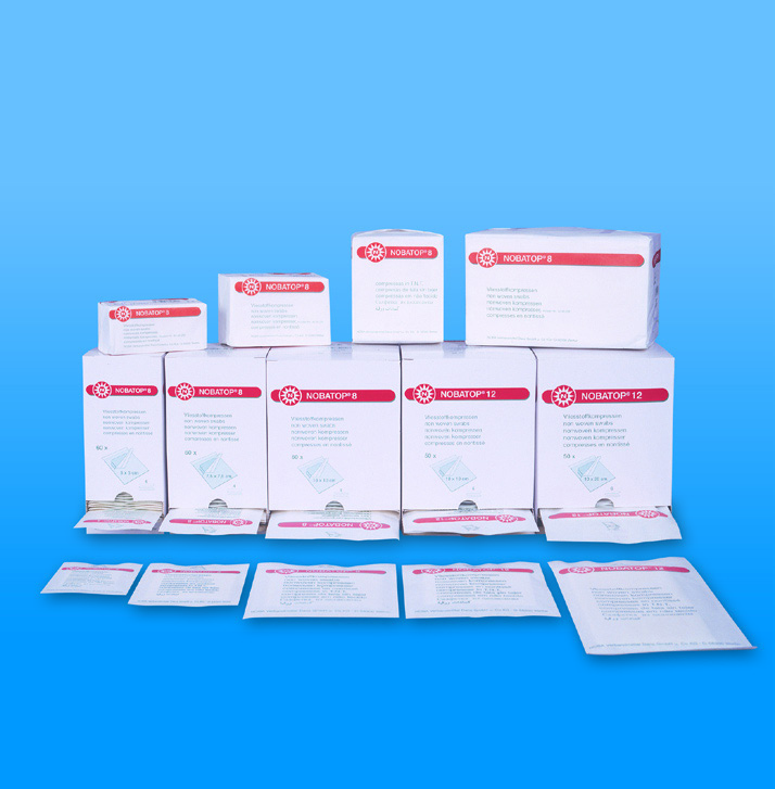 NOBA TOP®-soft – Vliesstoffkompressen-unsteril, Kompresse, Tamponaden, Salbenverband