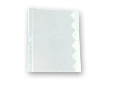 Klarsichtsregister, Register mit Klarsichthüllen