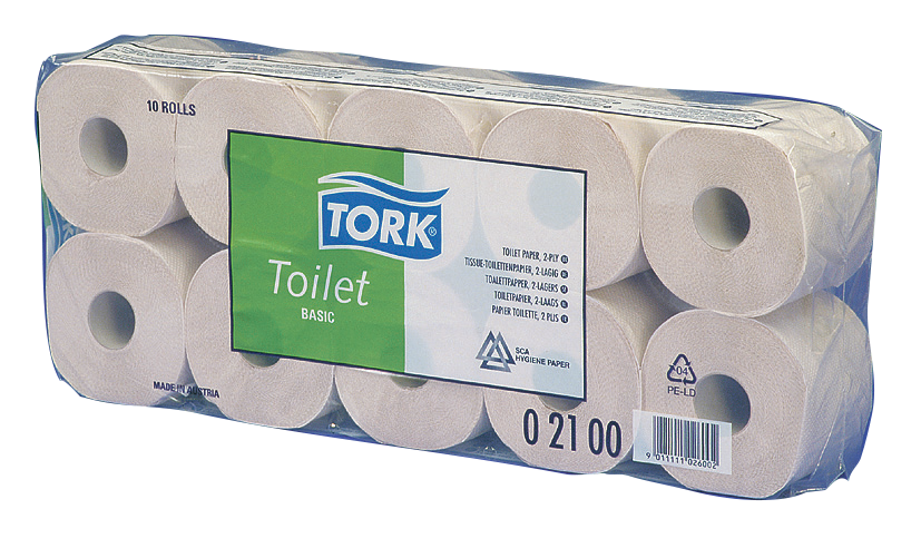 S2053:TORK Toilettenpapier – Toilett-Basic, WC-Papier, Hygienepapier