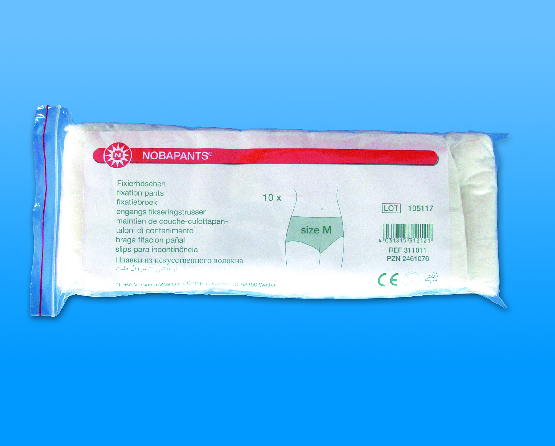 NOBAPANTS® Fixierhöschen, Nässeschutz, Inkontinenzhose