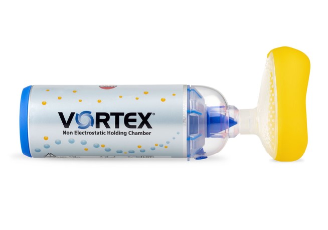 Vortex Inhalierhilfe, Atemhilfe
