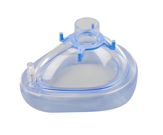 AERObag PVC-Beatmungsmaske – Einweg, Vollsilikon Maske