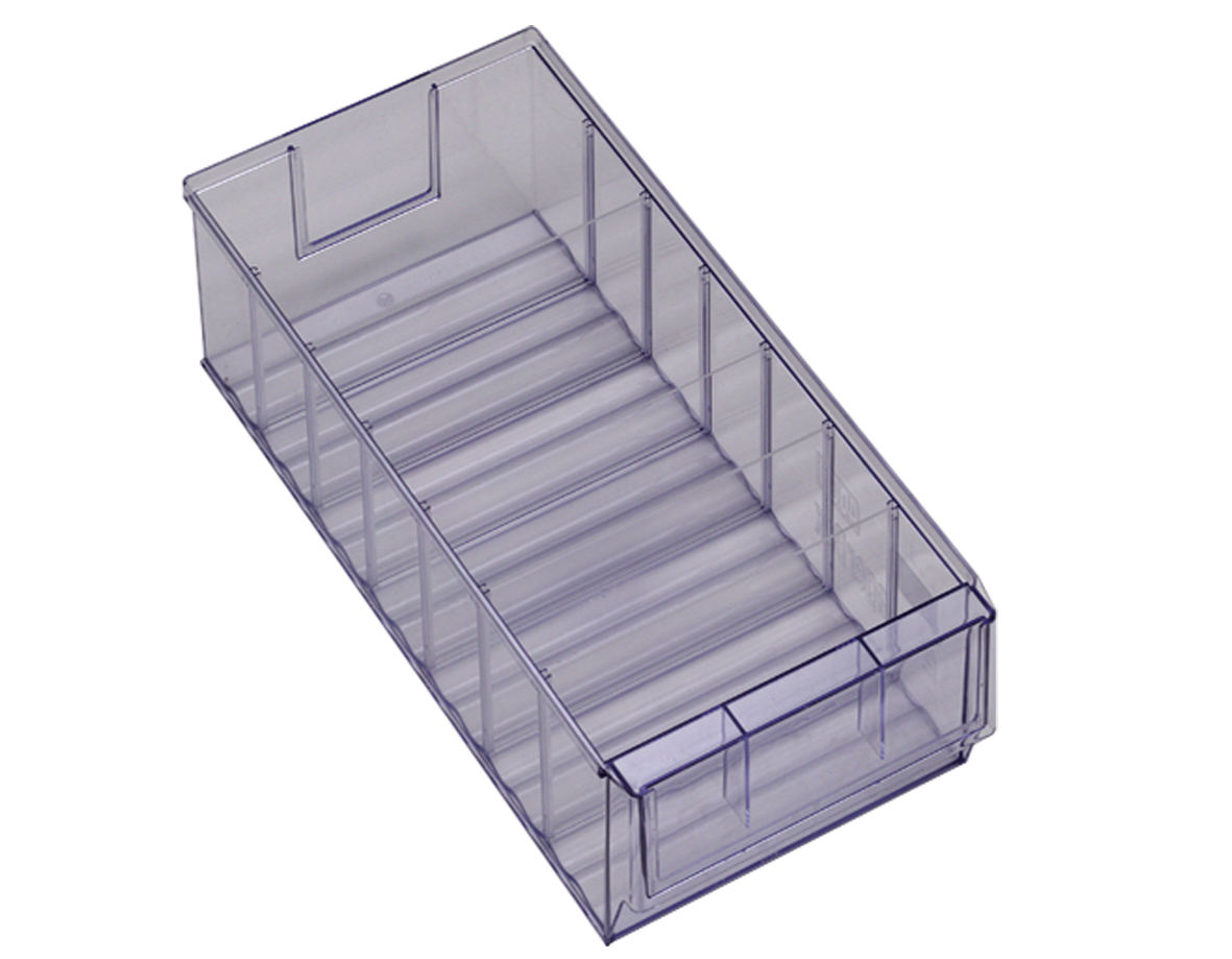 Lagerungsbox mit Griff, Transportbox - Lagerbox Teiler