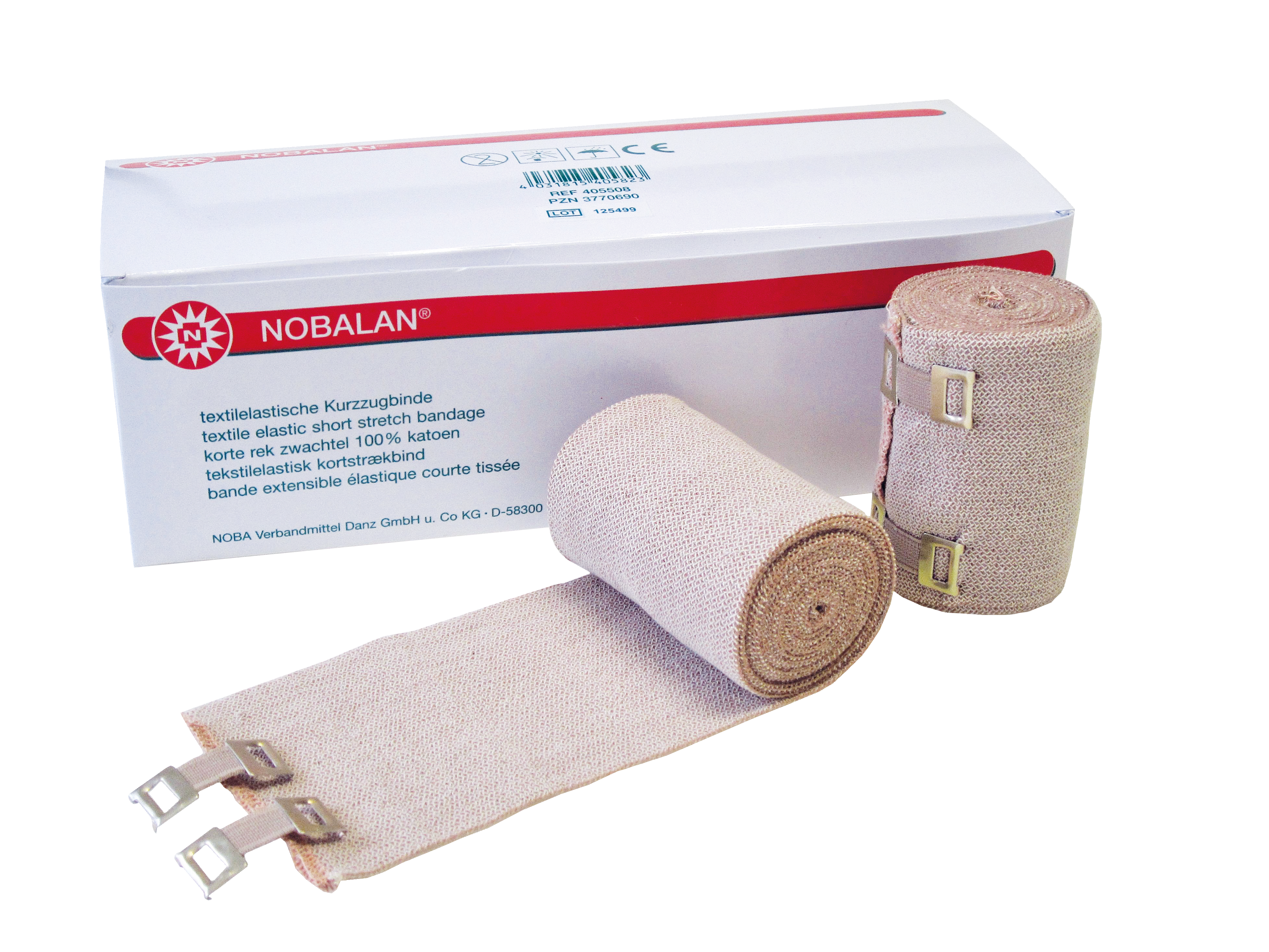 NOBALAN® Kurzzugbinde, elastische Binde, Wundverband