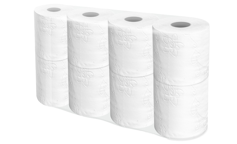 Toilettenpapier – 3-lagig, Hygienepapier