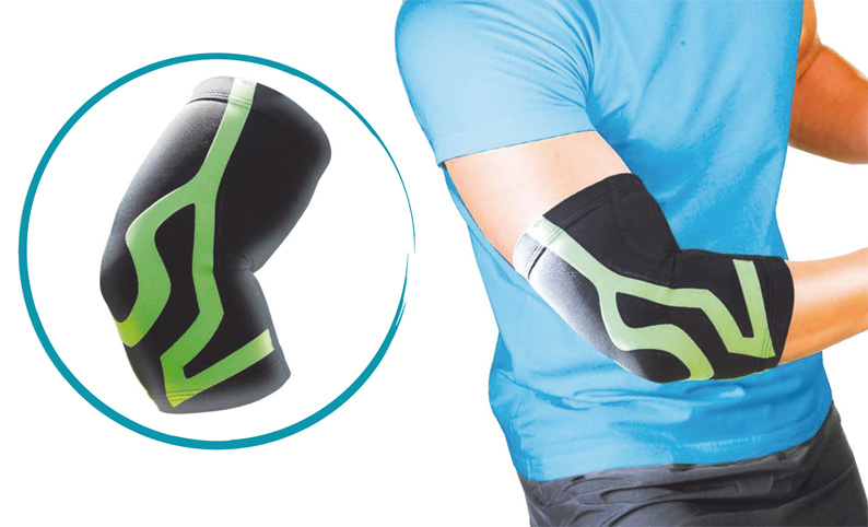 Ellenbogenbandage, Bandage bei Tennis- oder Golferellenbogen