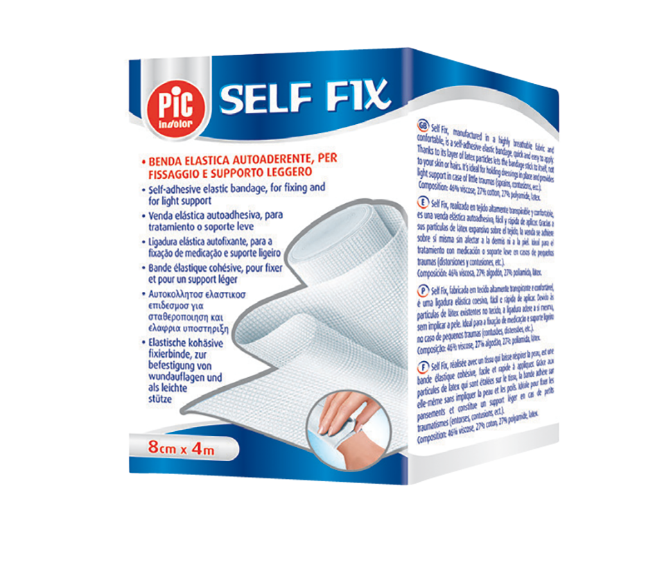 Self-Fix krepp Haftbinde, Fixierbinde, elastische Binde