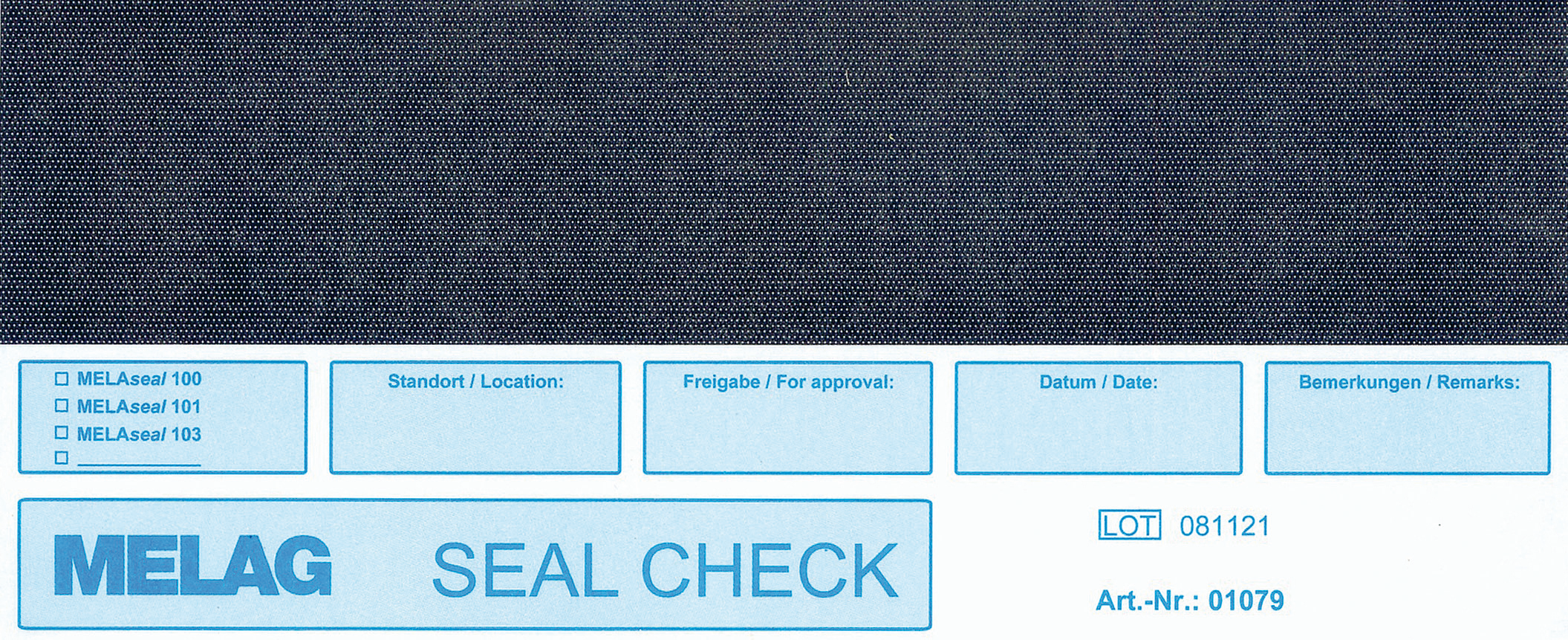 Mela Seal check