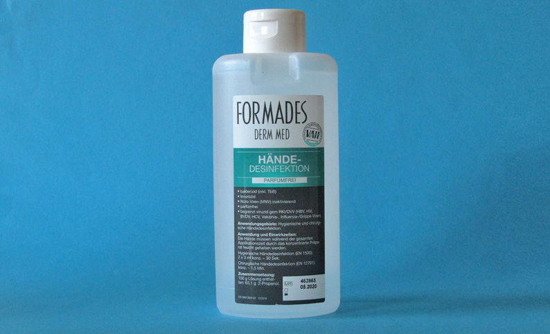 Formades Derm Med, Desinfektion, Händedesinfektion, Hautfreundliches Desinfektionsmittel