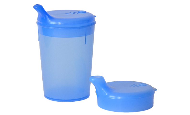 Trinkbecher-Set, Trinkhilfe, Gebissdose, Becher
