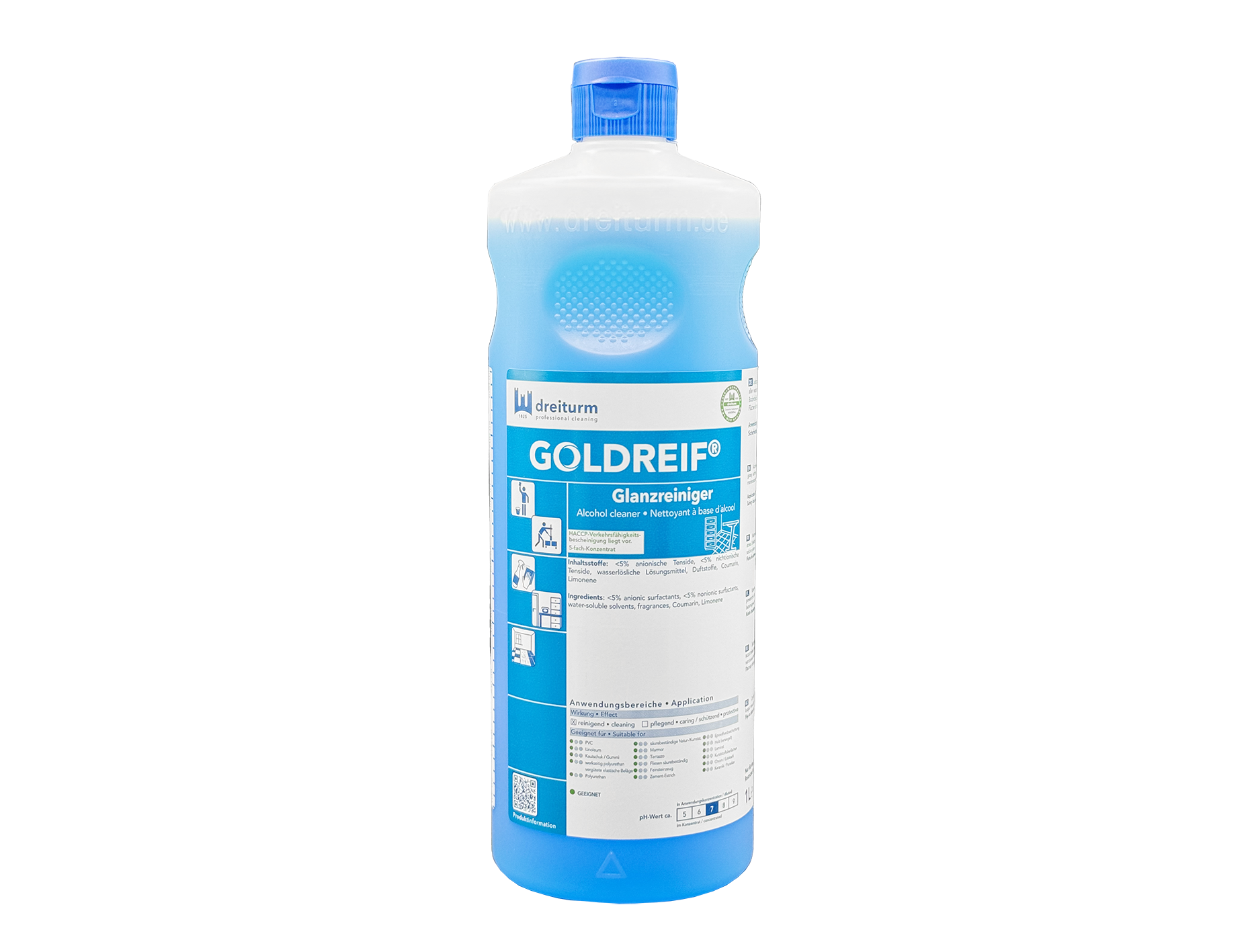 Glanzreiniger Goldreif 1L, Glasreiniger