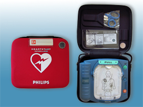 HeartStart Defibrillator, Notfall-Defibrillator, Reanimationsgerät, Automatischer Defibrillator