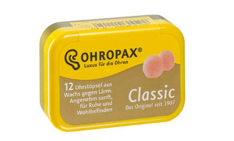 Ohropax Classic, Geräuschschutz