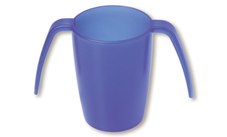 2-Henkel-Becher, Becher, Trinkbecher, Trinkhilfe