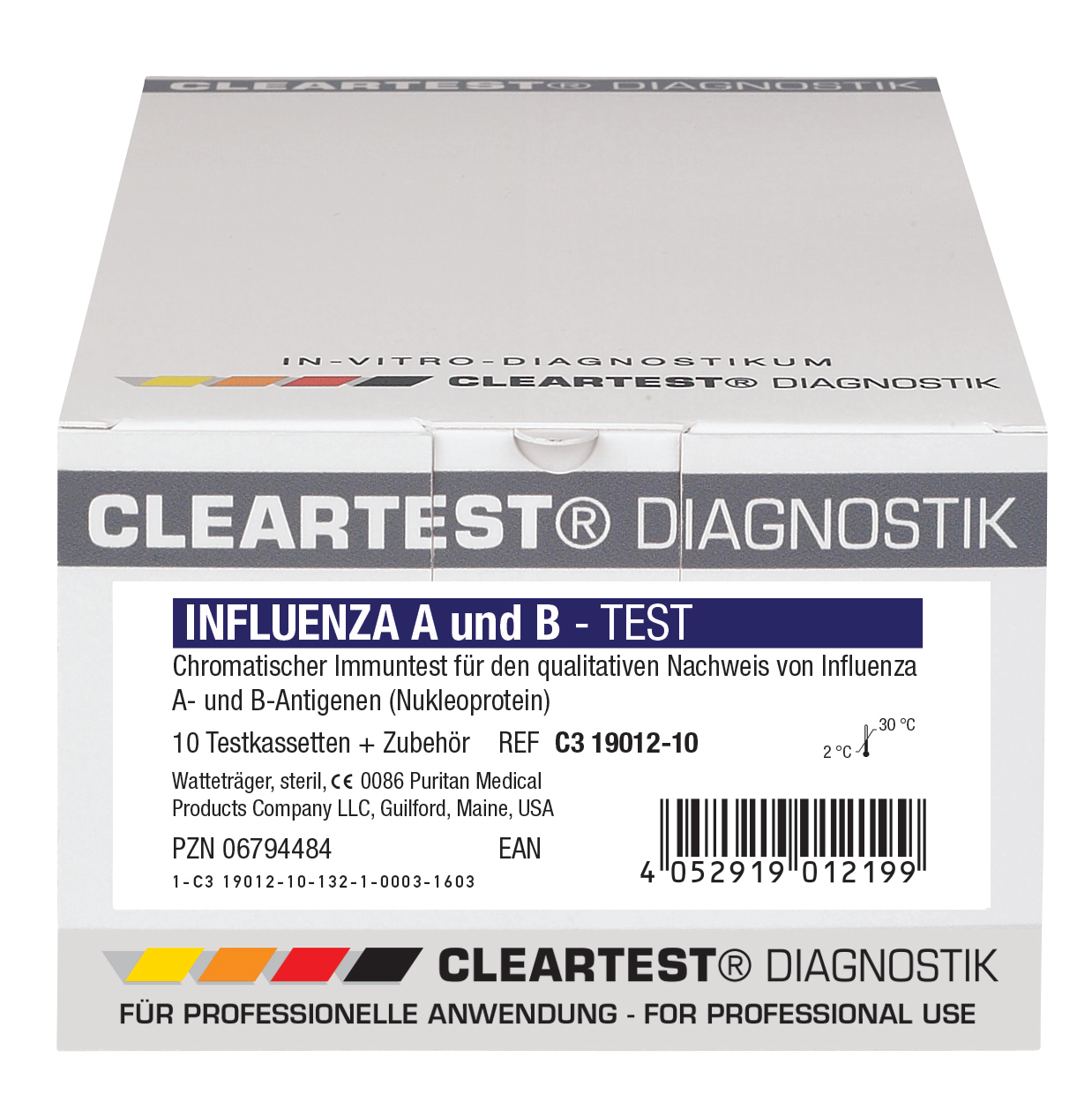 CLEARTEST® Influenza Test, Antigen Grippe Schnelltest