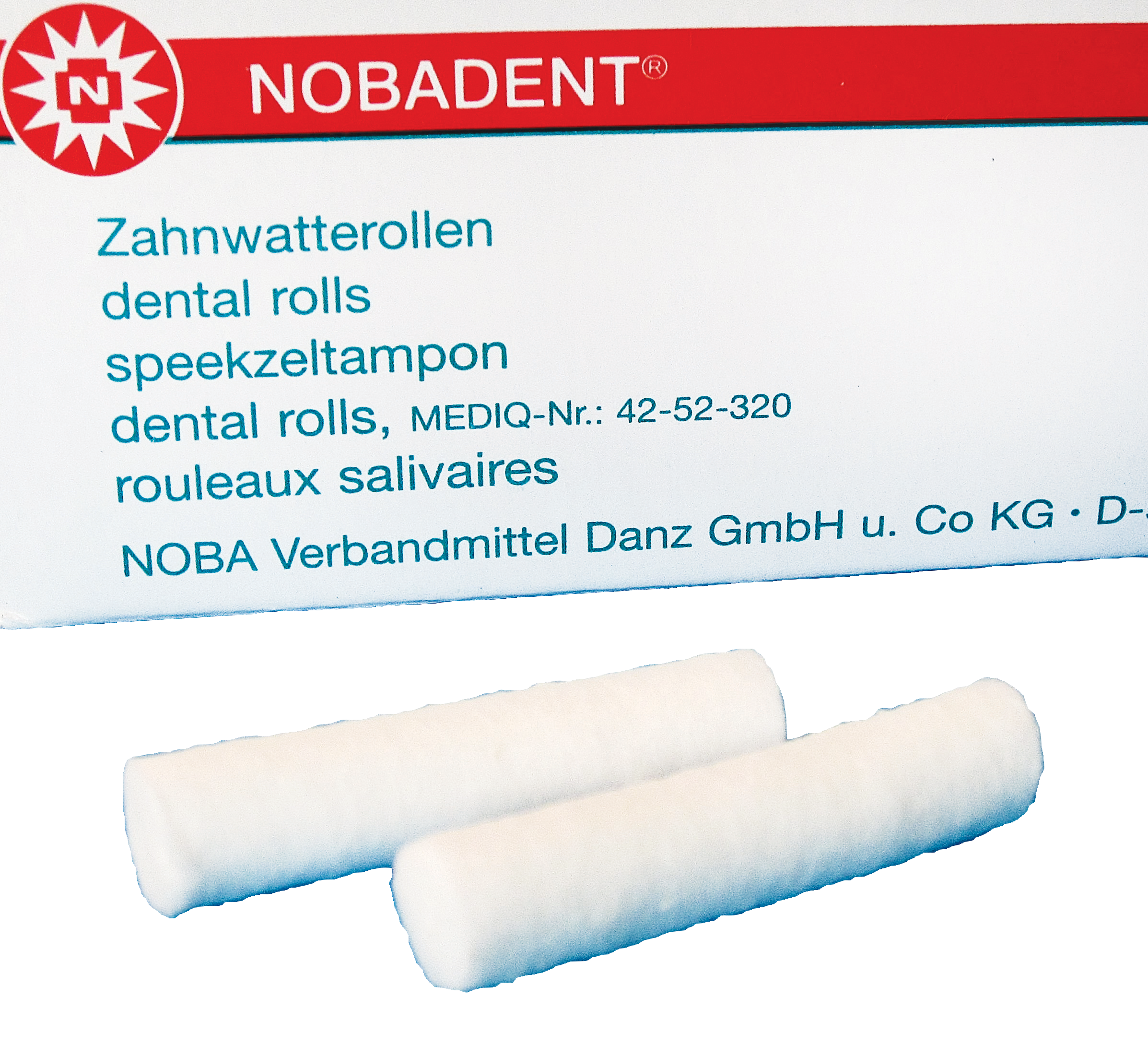 NOBADENT® Zahnwatterollen, Absorptionsrollen
