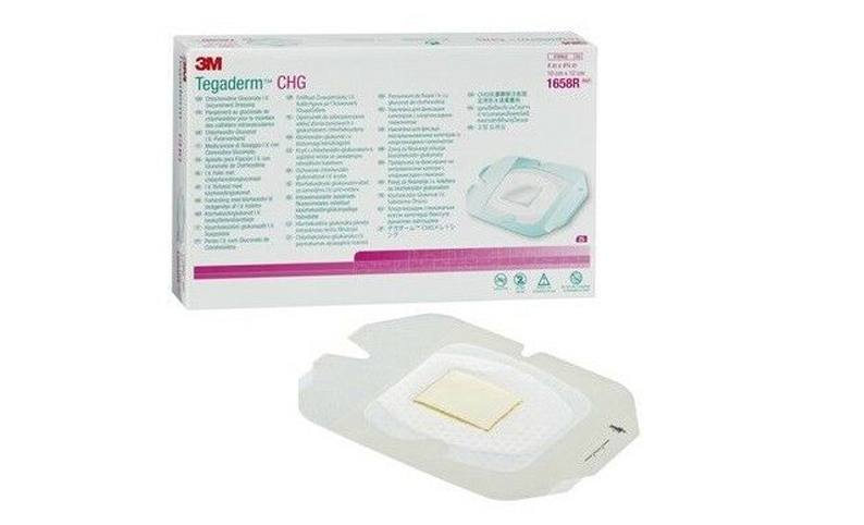 TEGADERM CHG 10 x 12 cm