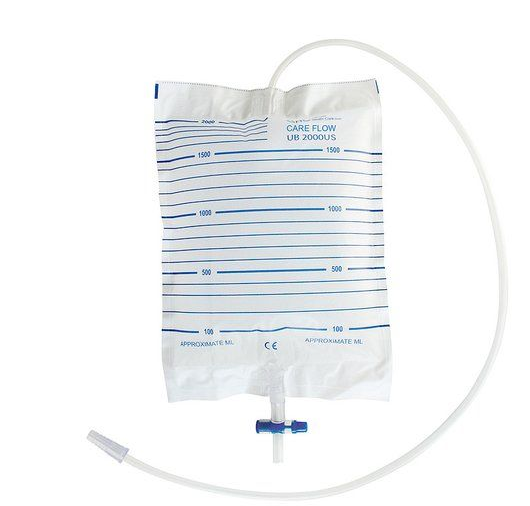Care Flow Sekretbeutel Urinbeutel 2000 ml, Beutel, Bettbeutel