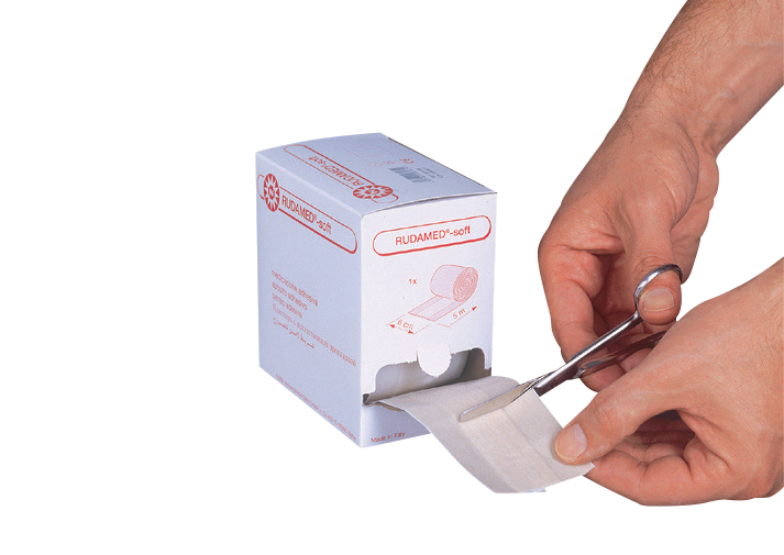 RUDAMED® soft, Rollenpflaster, Pflaster, Wundschnellverband