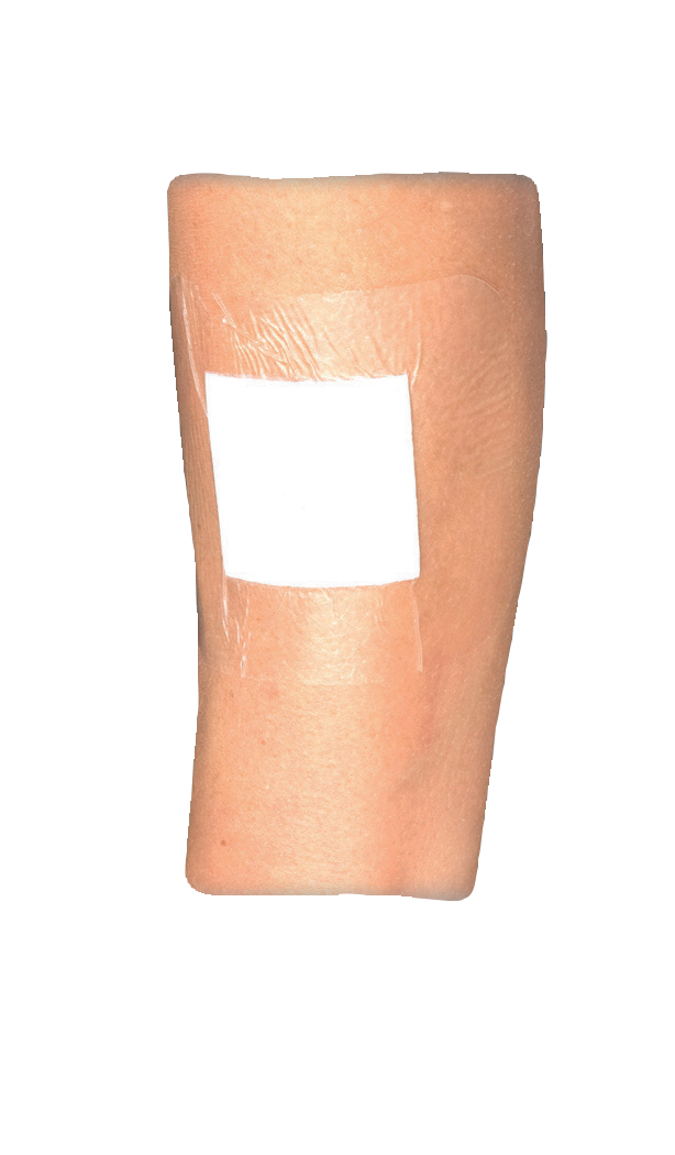 RUDAFILM® steril, Wundfolie, Duschpflaster, Wasserfestes Pflaster, Duschverband, Schutzpflaster