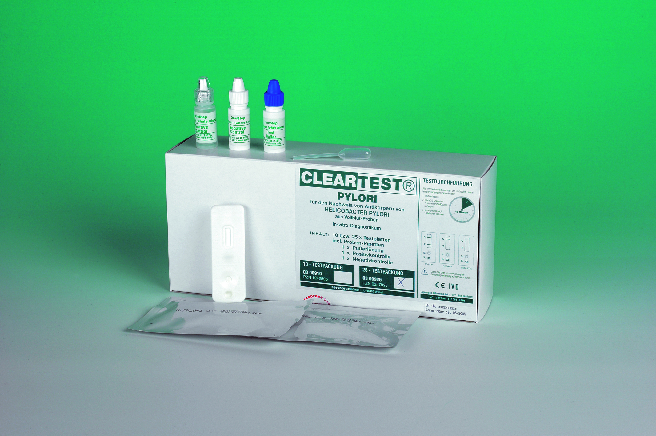 Cleartest Pylori, Helicobacter,  Schnelltest