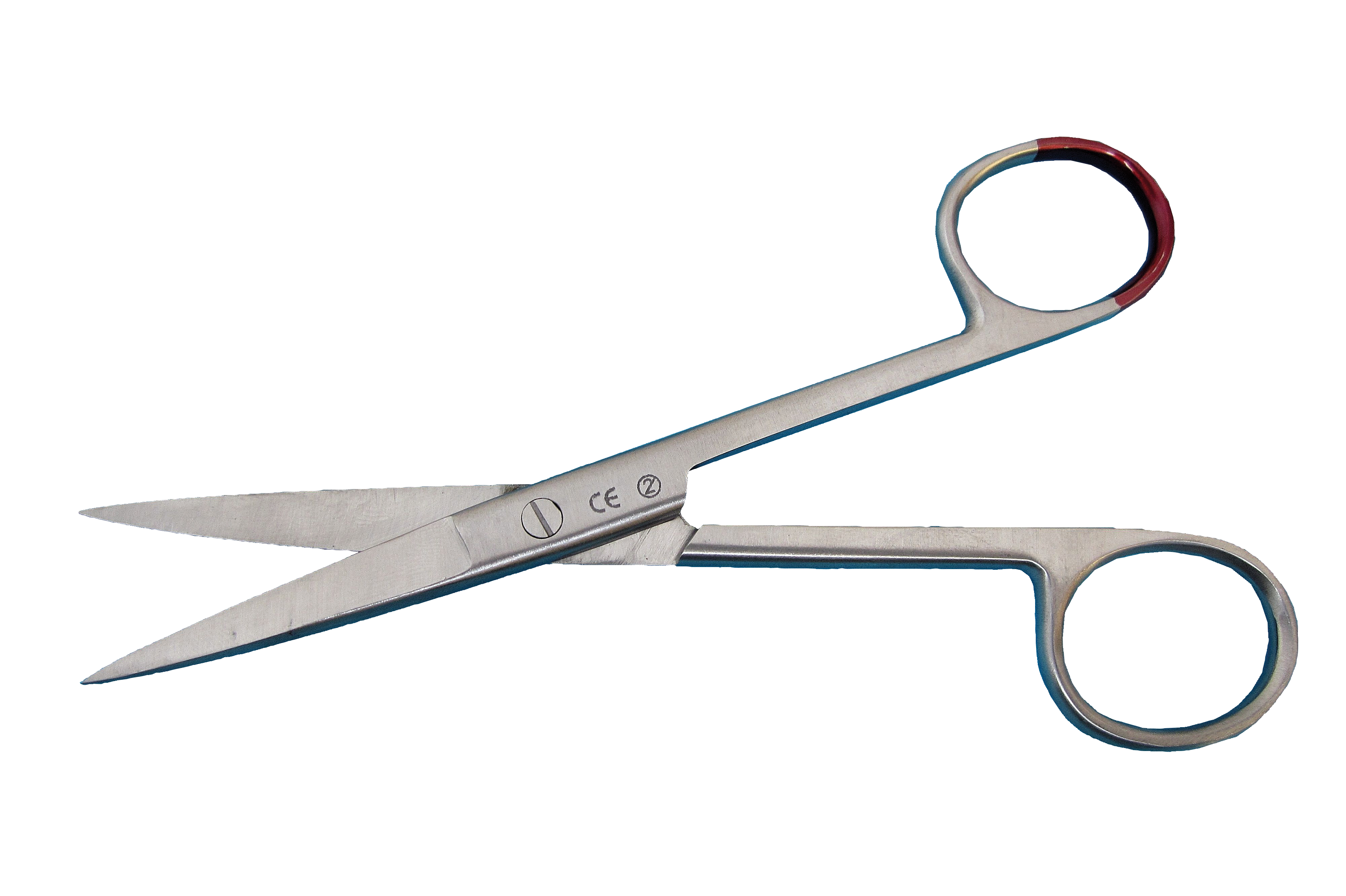 Chirurgische Schere – spitz/spitz, Einweg Instrument steril Metall, Edelstahl