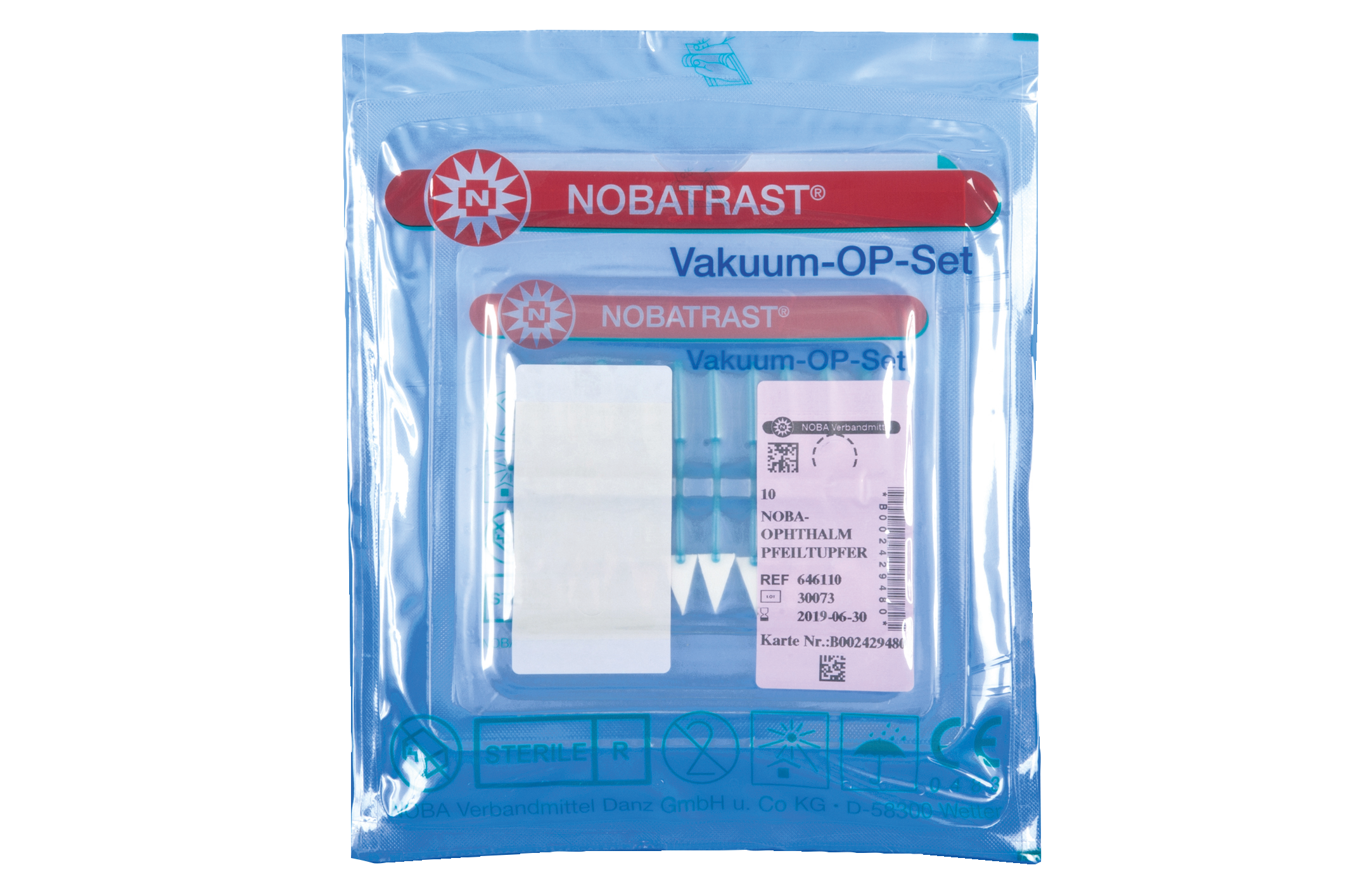 NOBAOPHTALM® Augentupfer keilförmig - Steril