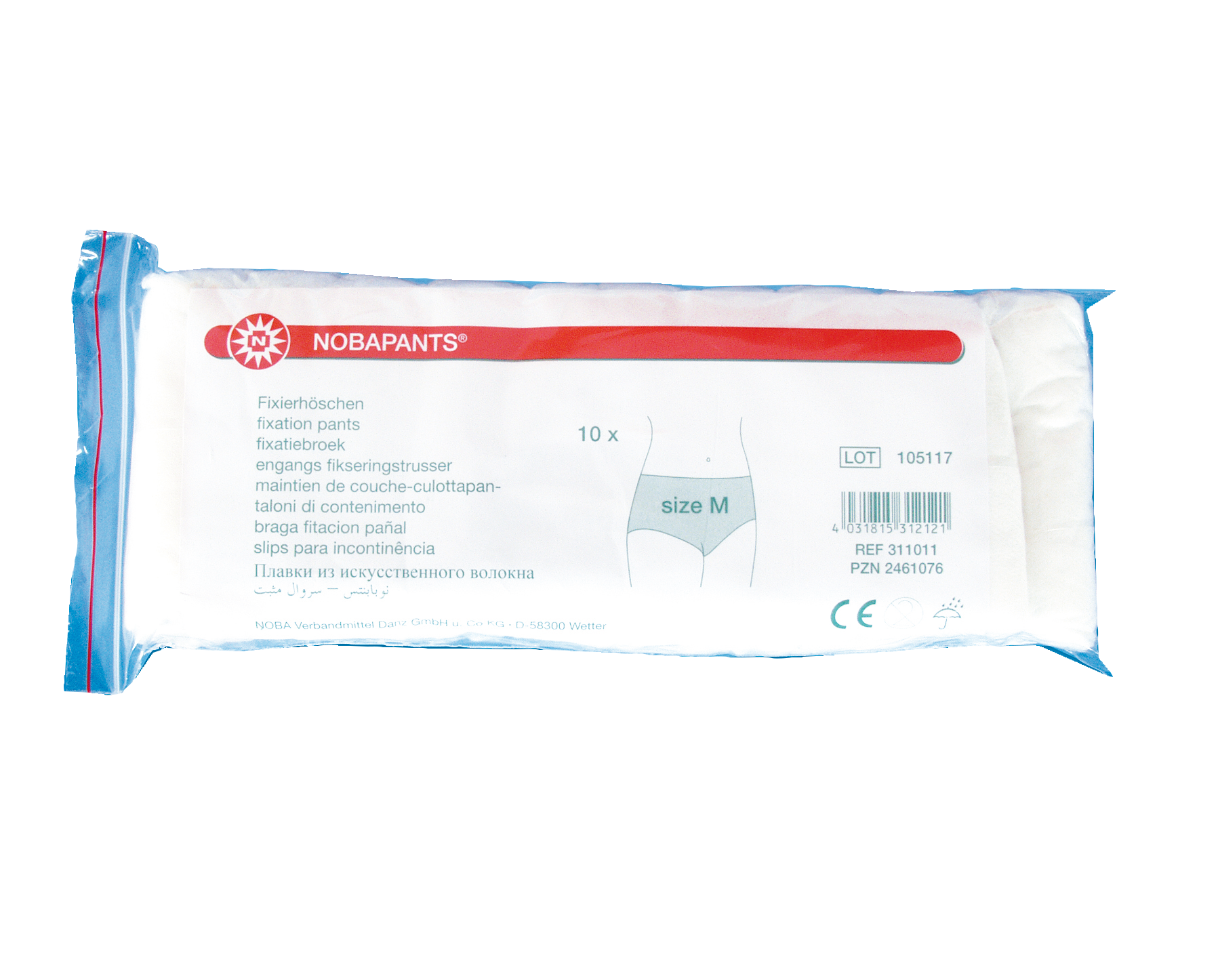 NOBAPANTS® Fixierhöschen, Nässeschutz, Inkontinenzhose