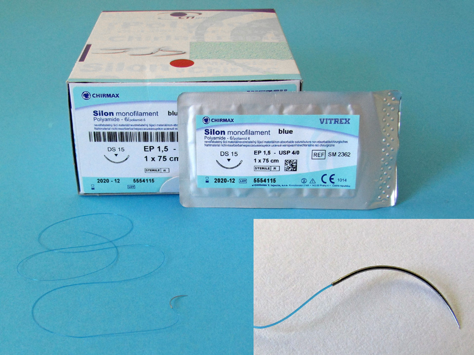SILON monofilament – nicht resorbierbare Fäden
