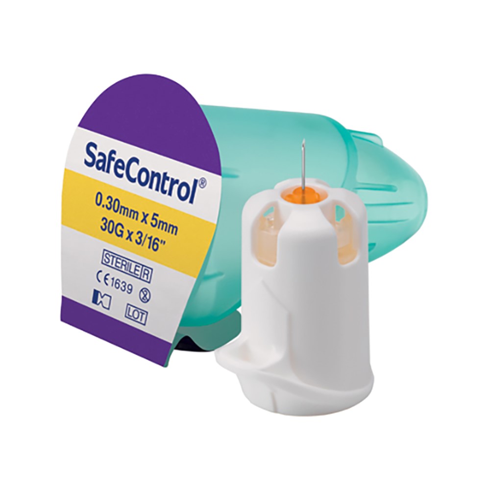 Sicherheitspennadel Unifine SafeControl, Nadelschutz