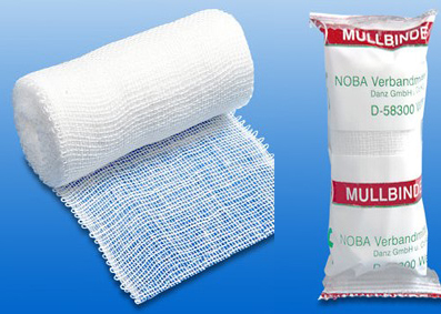 Mullbinden 4m - einzeln verpackt, Binde, Verband, Gazebinden, 

Verbandmullbinden, 

Mullverband