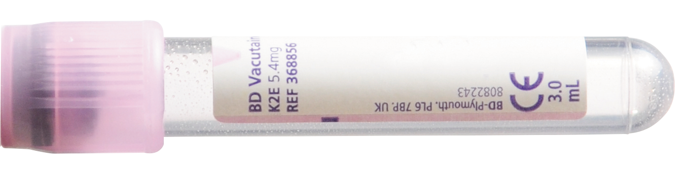 BD Vacutainer EDTA - Röhrchen, Blutabnahme, Röhrchen