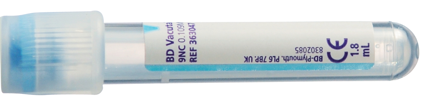 BD VACUTAINER® Citratröhrchen, Gerinnungsröhrchen, Blutentnahmeröhrchen