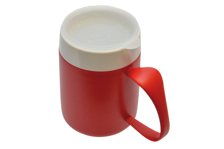 Becher mit Trink-Trick,Tasse
