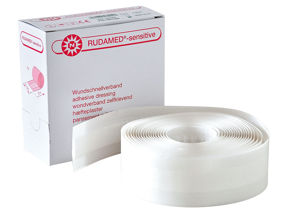RUDAMED® sensitive, Schnellverband, Verband, Wundverband, Verbandrolle, Pflaster