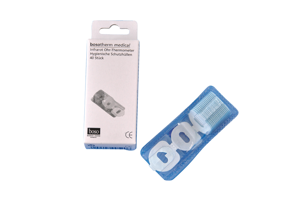 BOSOTHERM medical  Infrarot Ohrenthermometer - Hygiene Schutzhüllen für Bosotherm medical Infrarot