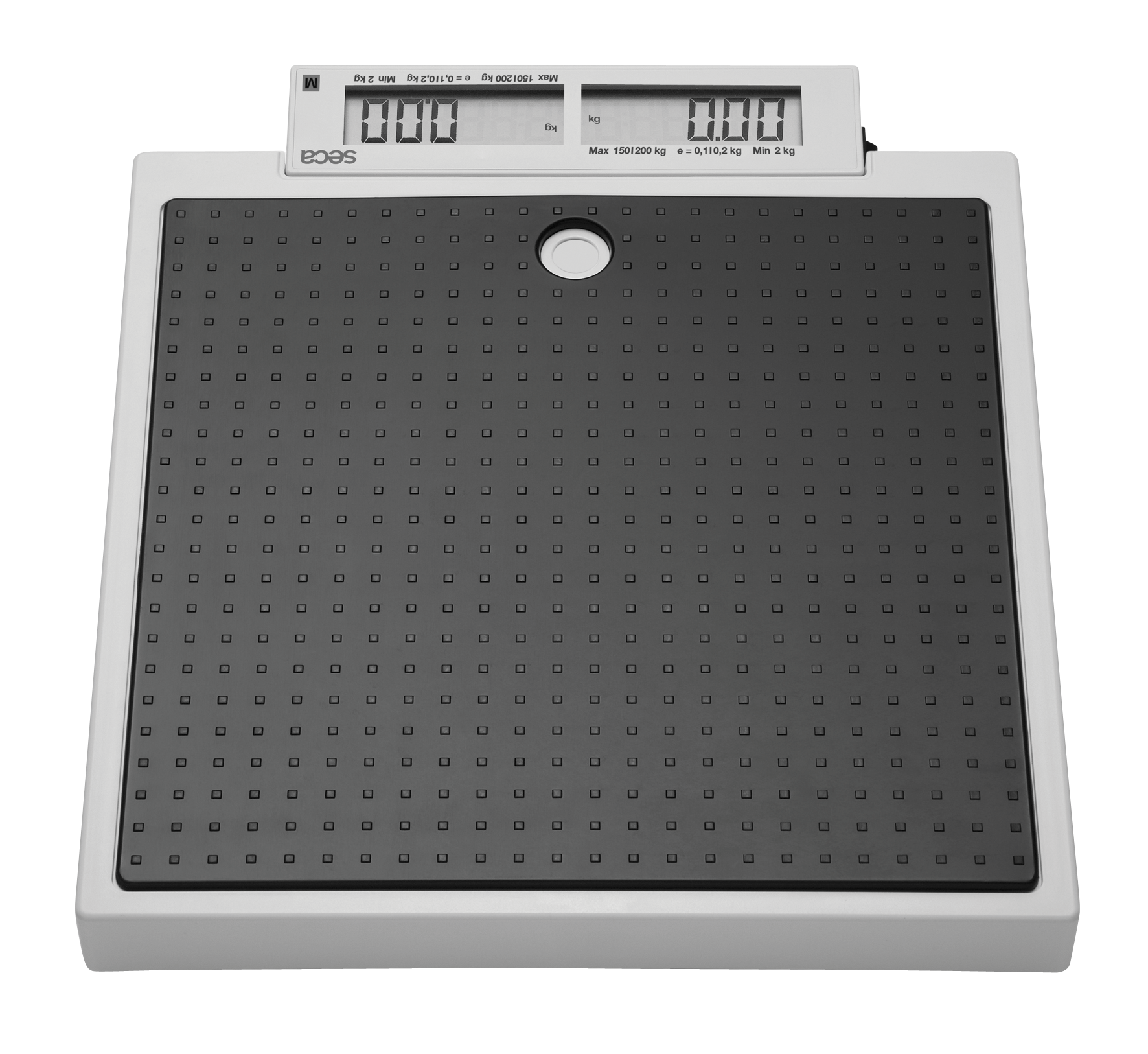 SECA 878 Flachwaage mit doppeltem Display