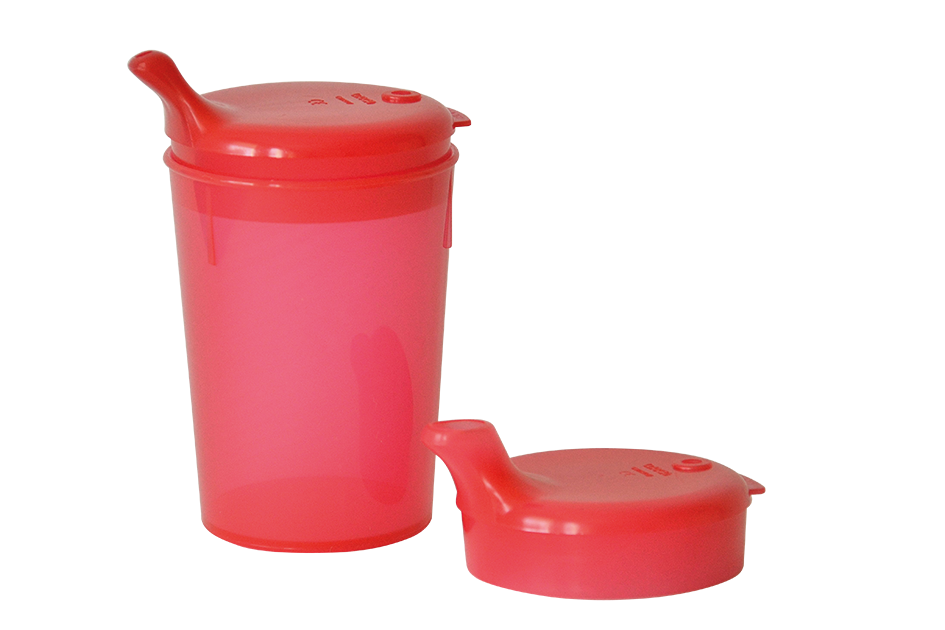 Trinkbecher-Set, Trinkhilfe, Gebissdose, Becher