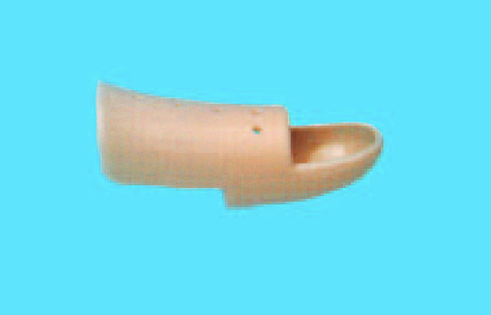 Stack Fingerschiene, Plastikschiene, Fingerstütze
