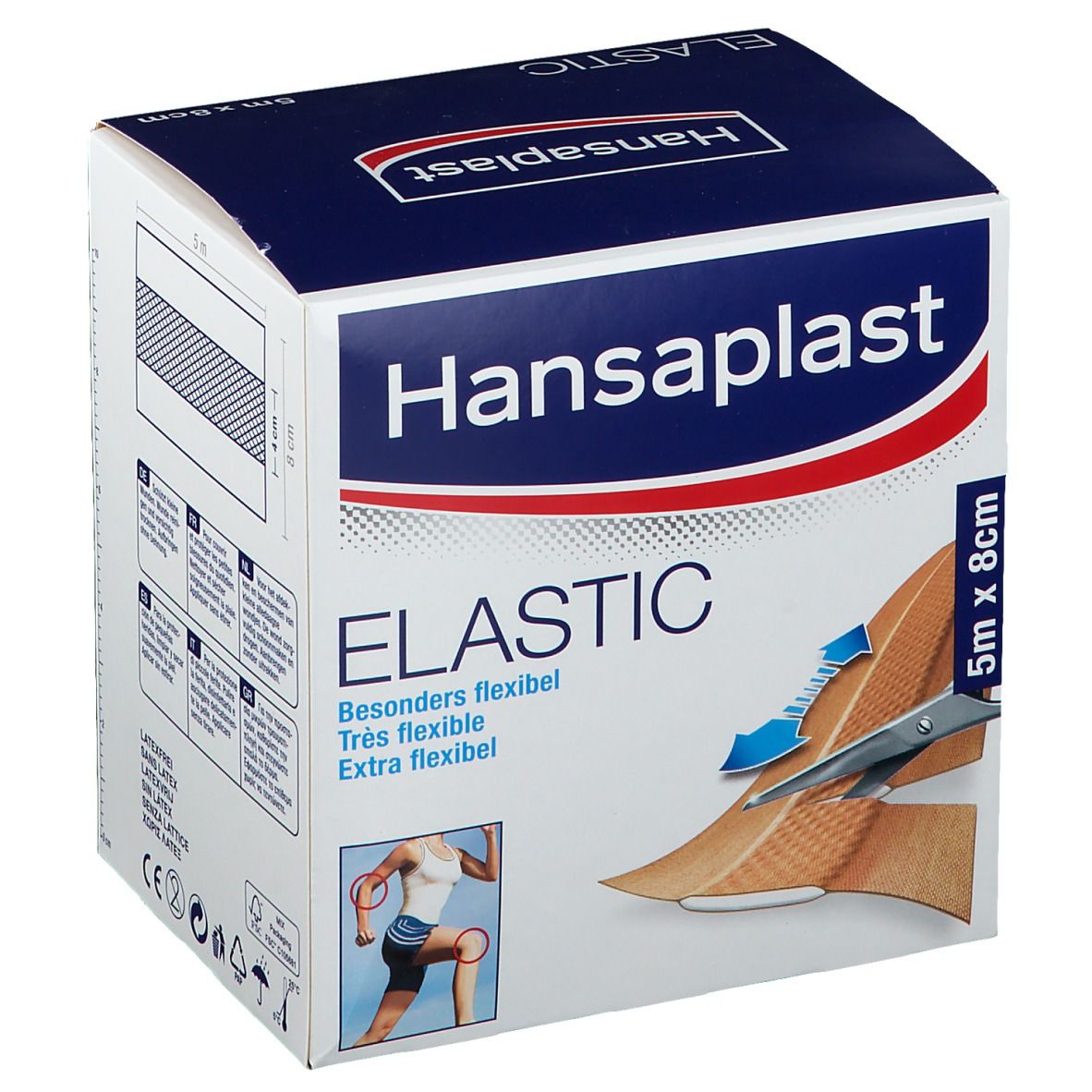 Hansaplast elastic, Rollenpflaster