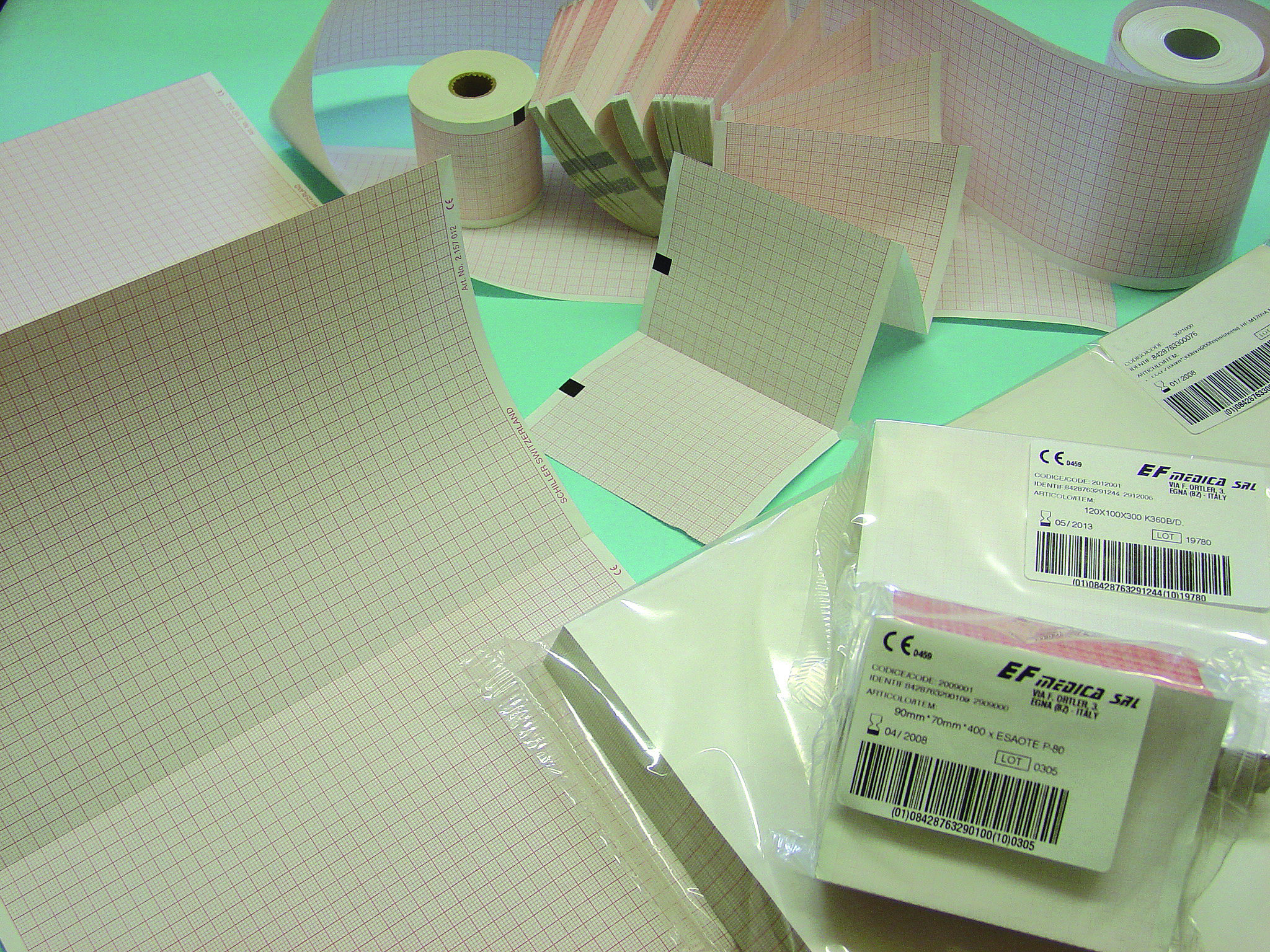 EKG-Papier Schiller MS-2010/MS-2007