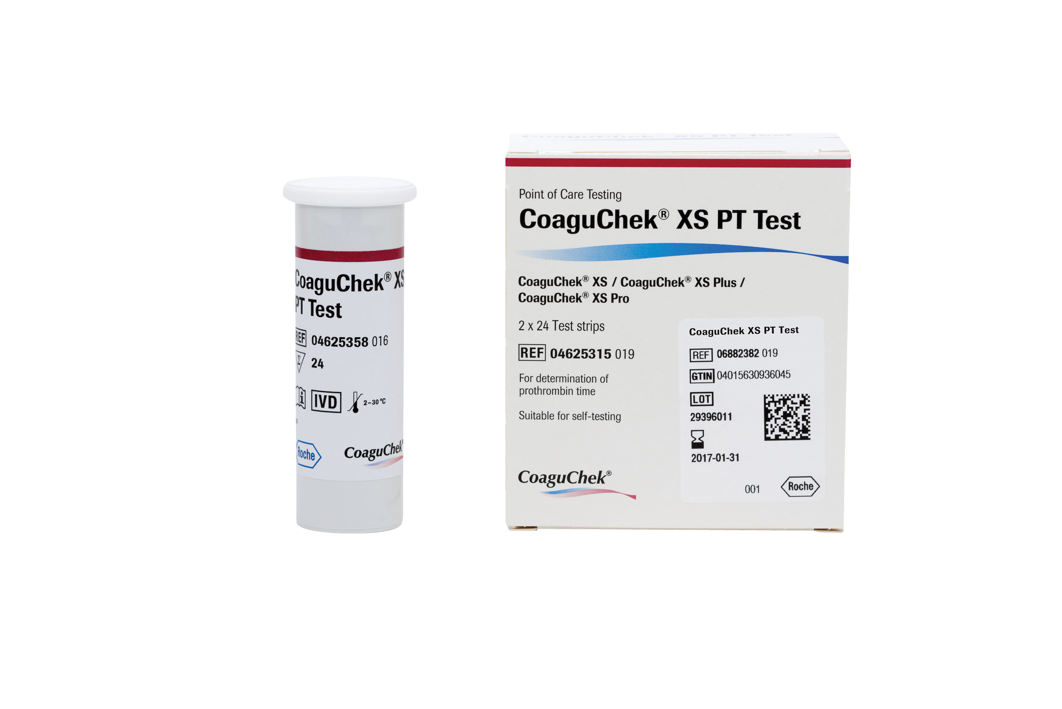 COAGUCHEK TEST, Gerinnungstest