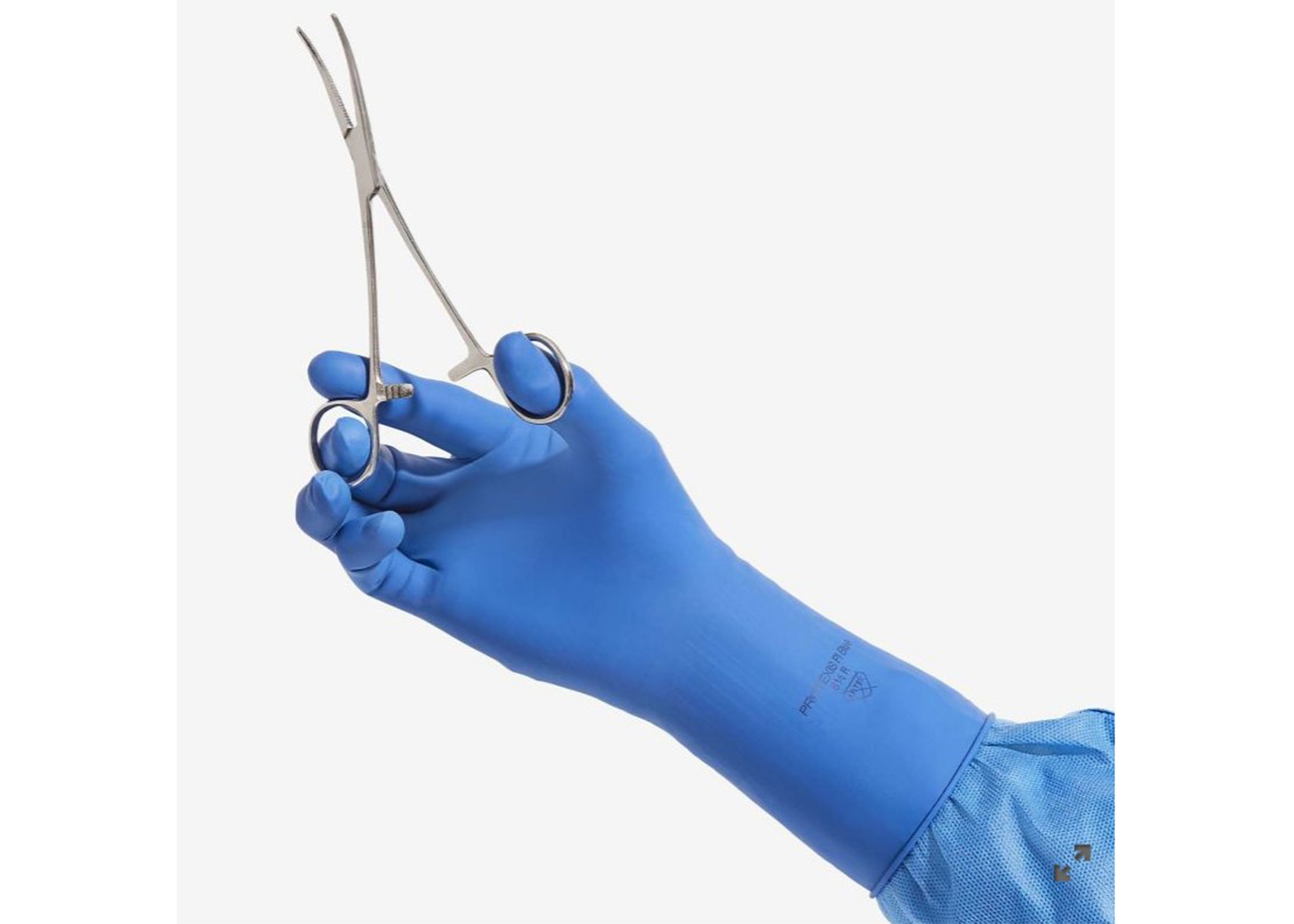 Protexis PI blau mit Neu-Thera OP-Handschuhe, Operationshandschuhe steril, Handschuh