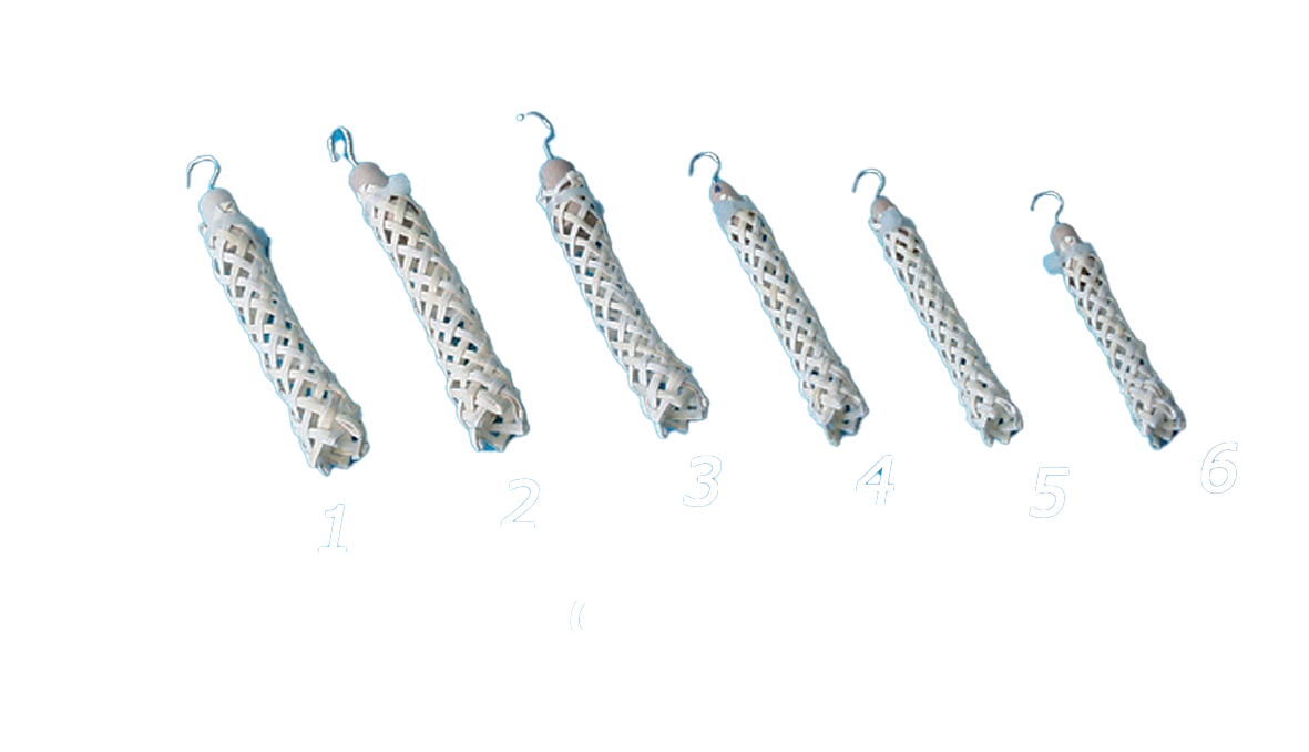 Fingerhülsen aus Bast, natürliche Fingerschutzkappen