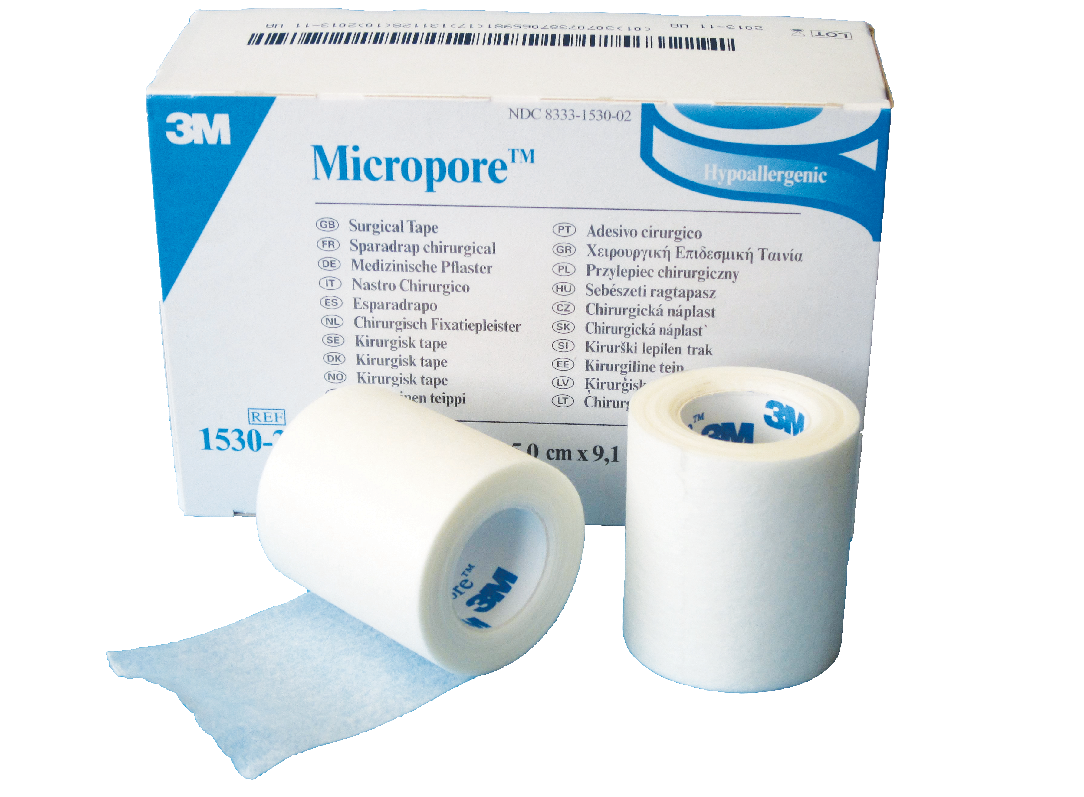 Micropor, Fixierpflaster, Rollenpflaster