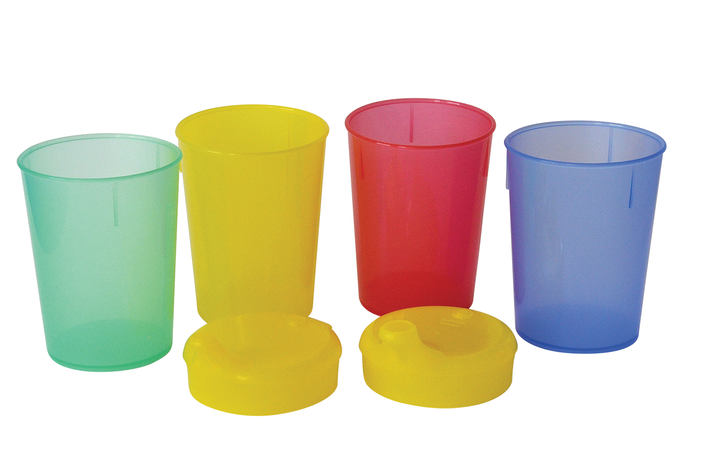 Trinkbecher-Set, Trinkhilfe, Gebissdose, Becher