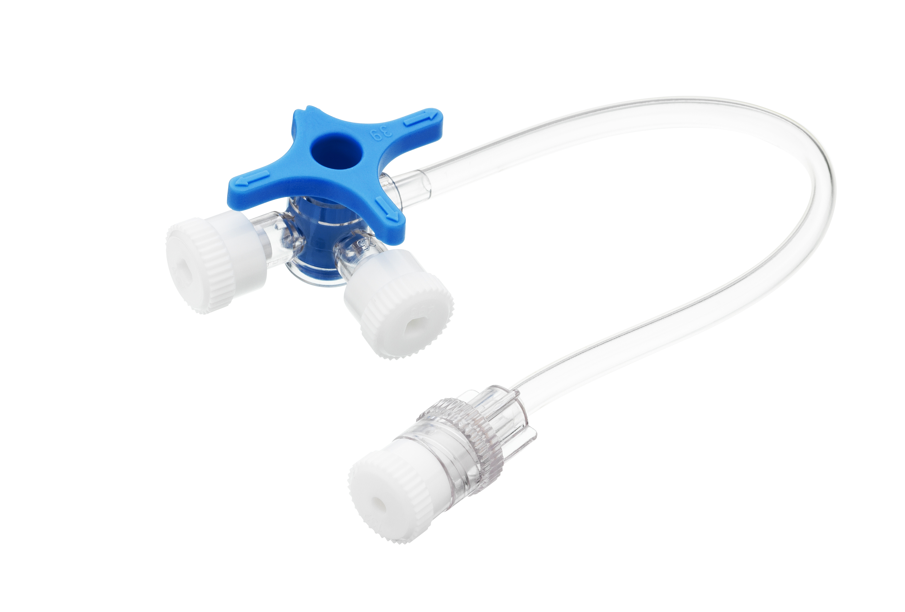 BD CONNECTA™ 3-Wege-Hähne mit Verlängerungsschlauch, Dreiwegehahn
