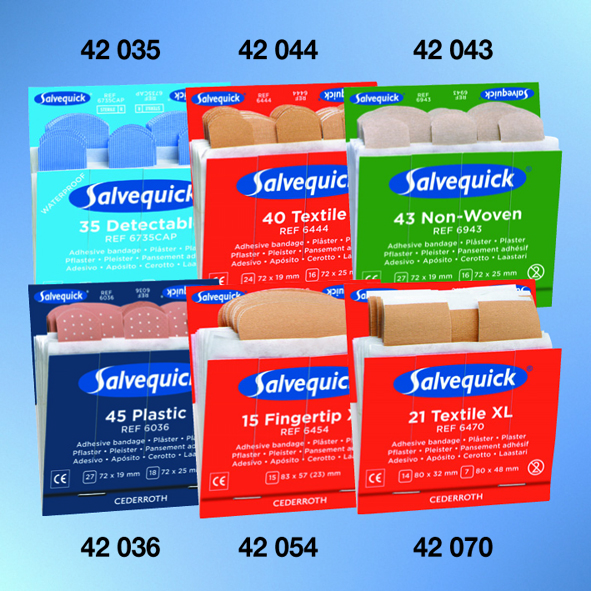 Pflaster Strips Salvequick, Fingerverbände elastisch